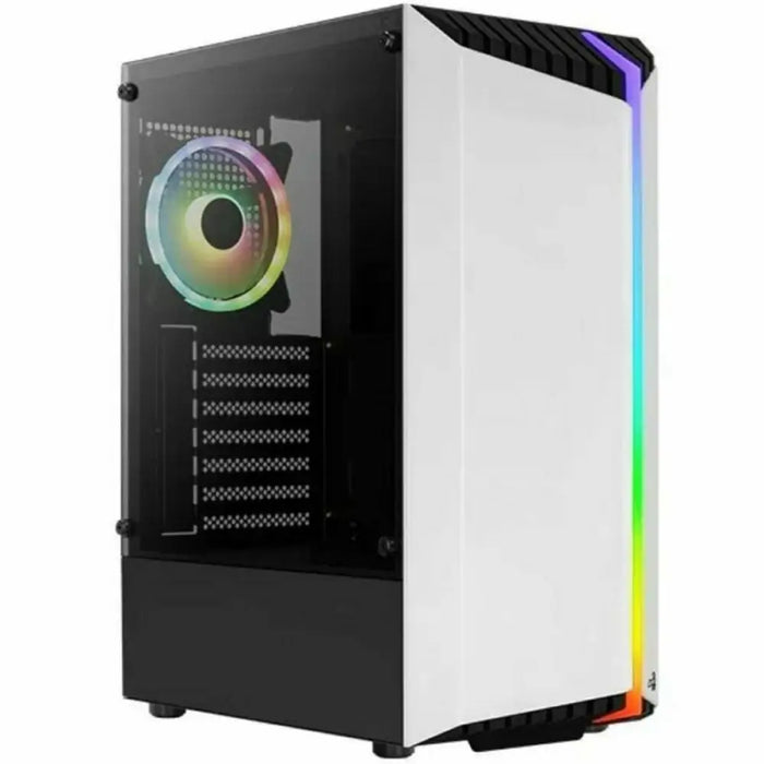 ATX Semi-tower Box Aerocool Bionic White - Системни Единици<<<Компютър Мрежи и компоненти<<<Компютри|