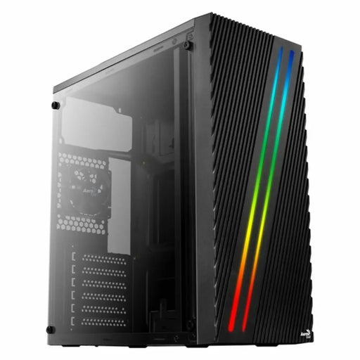 ATX Semi-tower Box Aerocool Streak RGB USB 3.0 Black - Системни Единици<<<Компютър Мрежи и компоненти<<<Компютри|