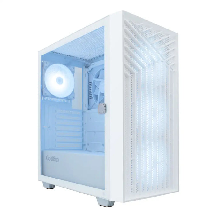 ATX Semi-tower Box CoolBox COO-CHA-GA300W-0 White - Компютър Мрежи и компоненти<<<Компютри|