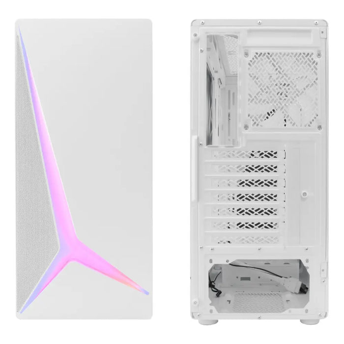 ATX Semi-tower Box CoolBox COO-CHA-GA450W-0 White - Компютър Мрежи и компоненти<<<Компютри|