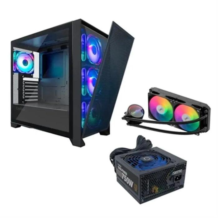 ATX Semi-tower Box CoolBox GE2000 Black - Системни Единици<<<Компютър Мрежи и компоненти<<<Компютри|