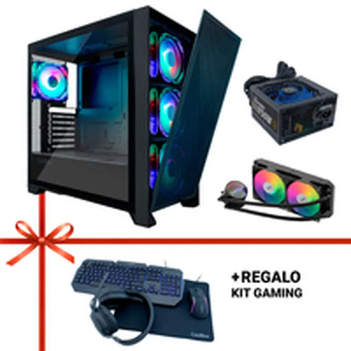 ATX Semi-tower Box CoolBox GE2000 Black - Системни Единици<<<Компютър Мрежи и компоненти<<<Компютри|