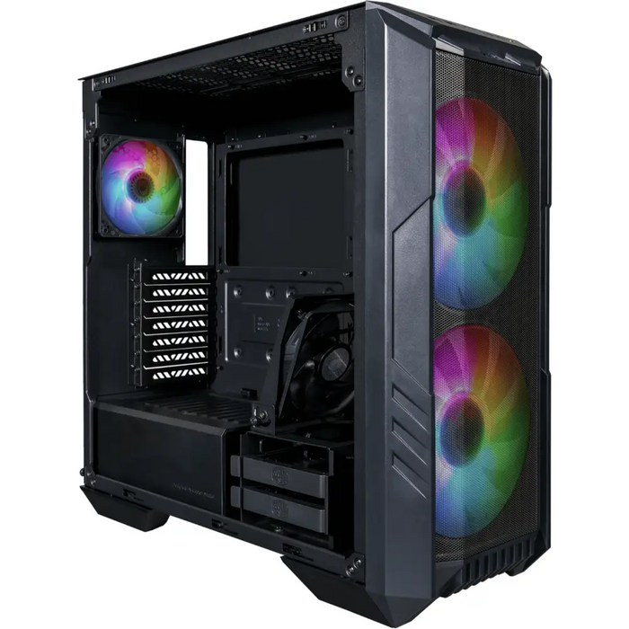 ATX Semi-tower Box Cooler Master HAF 500 Black - Кутии за компютри<<<Компютърни компоненти<<<ValiAPI&&&Компютър Мрежи и