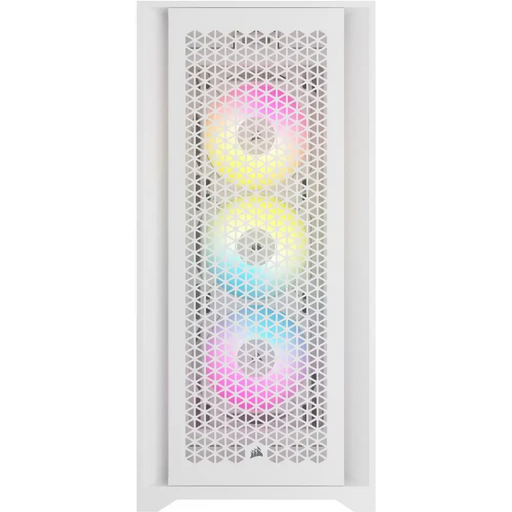 ATX Semi-tower Box Corsair 5000D RGB White Multicolour - Кутии за компютри<<<Компютърни компоненти<<<ValiAPI&&&Computer