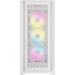 ATX Semi-tower Box Corsair 5000D RGB White Multicolour - Кутии за компютри<<<Компютърни компоненти<<<ValiAPI&&&Computer