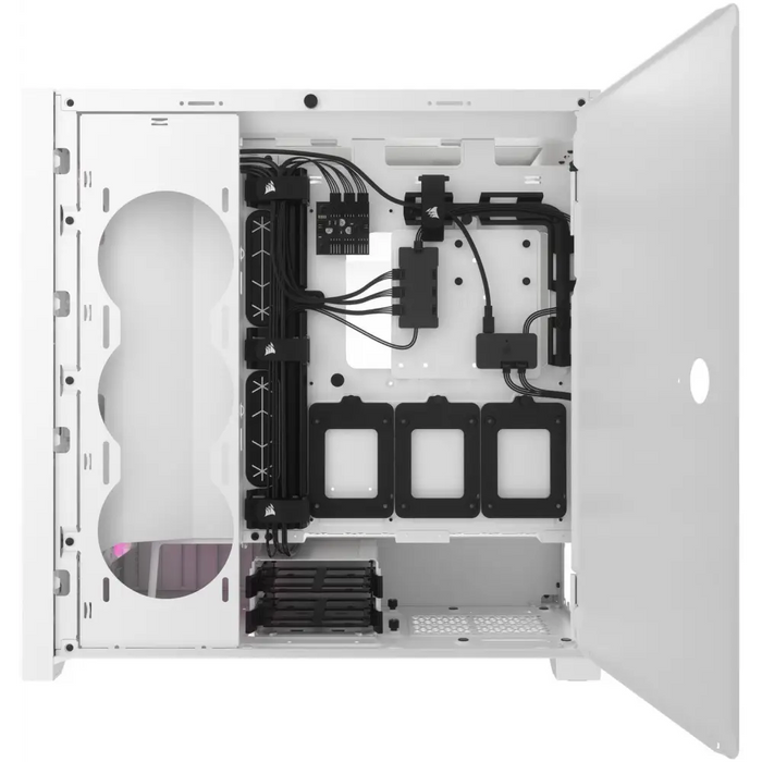 ATX Semi-tower Box Corsair 5000D RGB White Multicolour - Кутии за компютри<<<Компютърни компоненти<<<ValiAPI&&&Computer
