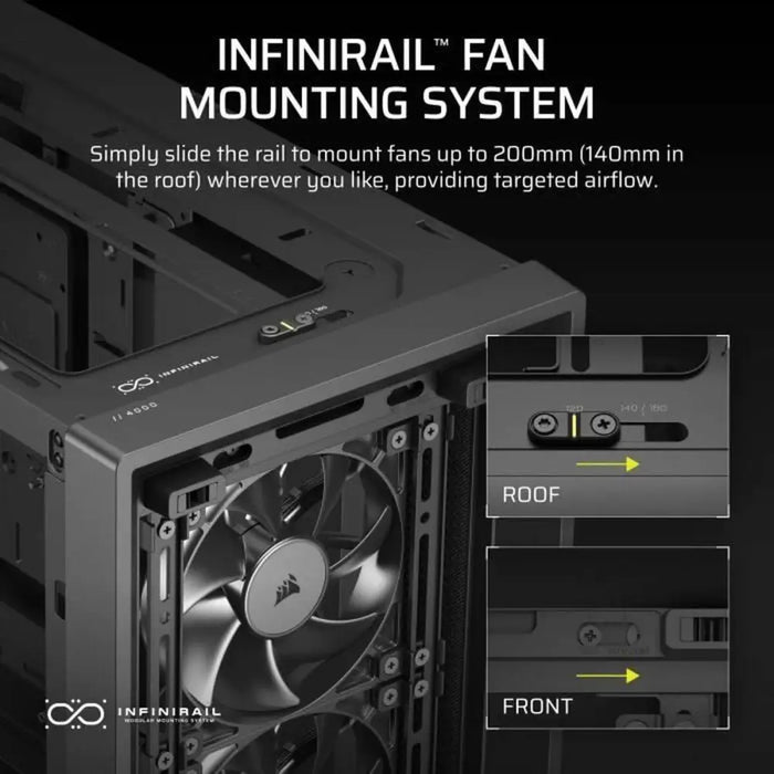 ATX Semi-tower Box Corsair Black - Компютър Мрежи и компоненти<<<Компютри| Електроника<<<BigBuy&&&Системни