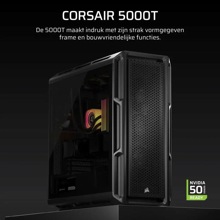 ATX Semi-tower Box Corsair Black - Компютър Мрежи и компоненти<<<Компютри| Електроника<<<BigBuy&&&Системни