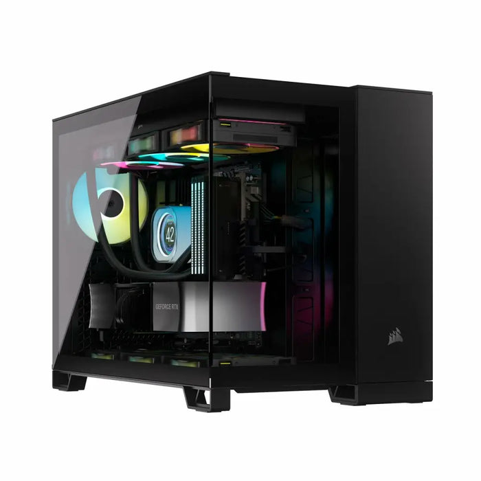 ATX Semi-tower Box Corsair Black - Системни Единици<<<Компютър Мрежи и компоненти<<<Компютри| Електроника<<<BigBuy