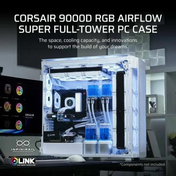 ATX Semi-tower Box Corsair CC-9011274-WW White - Системни Единици<<<Компютър Мрежи и компоненти<<<Компютри|