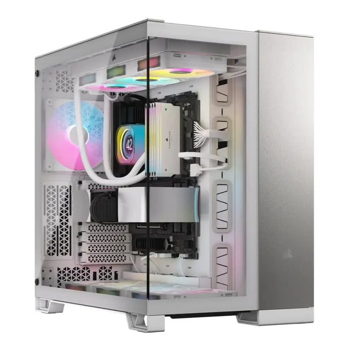 ATX Semi-tower Box Corsair CC-9011285-WW White Grey Multicolour - Системни Единици<<<Компютър Мрежи и