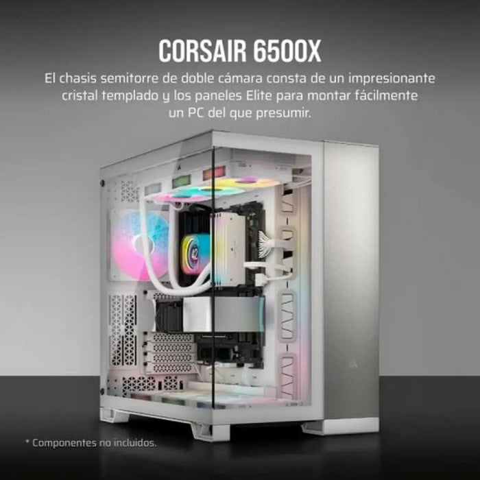 ATX Semi-tower Box Corsair CC-9011285-WW White Grey Multicolour - Системни Единици<<<Компютър Мрежи и
