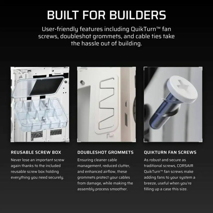 ATX Semi-tower Box Corsair CC-9011299-WW White Multicolour - Системни Единици<<<Компютър Мрежи и компоненти<<<Компютри|