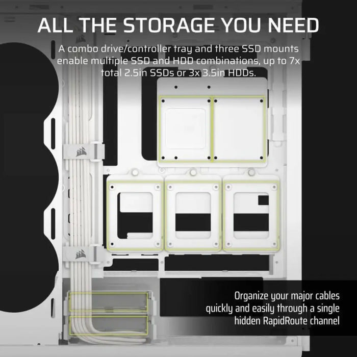 ATX Semi-tower Box Corsair CC-9011301-WW White - Системни Единици<<<Компютър Мрежи и компоненти<<<Компютри|