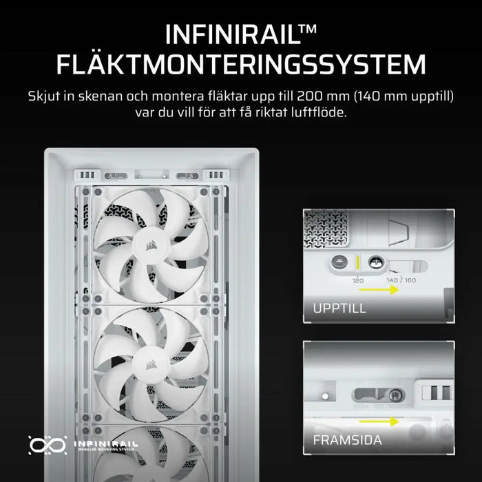 ATX Semi-tower Box Corsair CC-9011308-WW White - Компютър Мрежи и компоненти<<<Компютри|