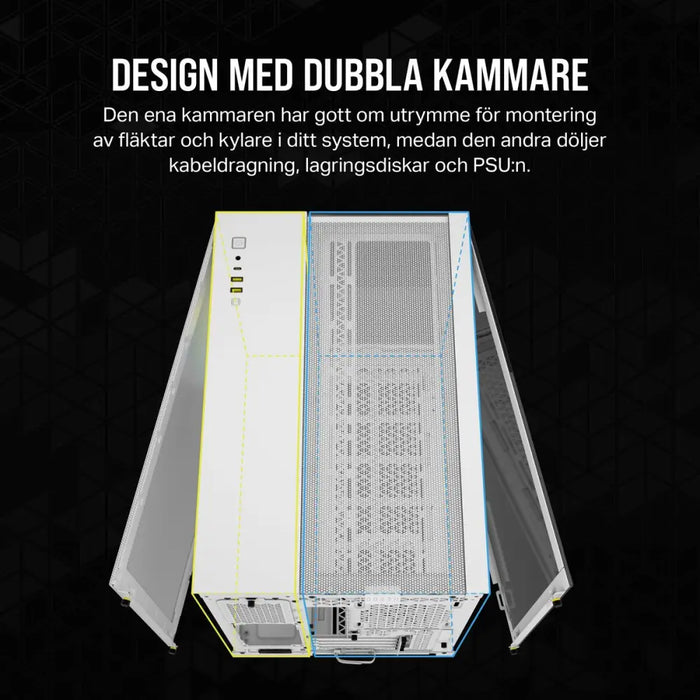 ATX Semi-tower Box Corsair White - Системни Единици<<<Компютър Мрежи и компоненти<<<Компютри| Електроника<<<BigBuy