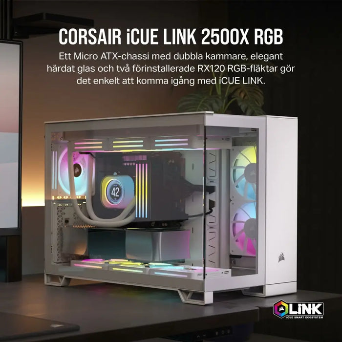 ATX Semi-tower Box Corsair White - Системни Единици<<<Компютър Мрежи и компоненти<<<Компютри| Електроника<<<BigBuy