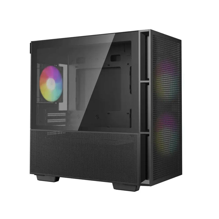 ATX Semi-tower Box DEEPCOOL R-CH360-BKAPE3-G-1 Black Multicolour - Системни Единици<<<Компютър Мрежи и