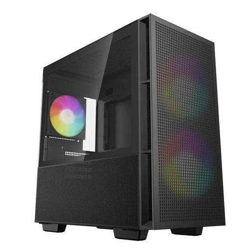 ATX Semi-tower Box DEEPCOOL R-CH360-BKAPE3-G-1 Black Multicolour - Системни Единици<<<Компютър Мрежи и
