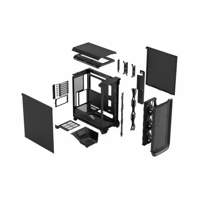 ATX Semi-tower Box Fractal Design FD-C-MES3A-01 Black - Компютър Мрежи и компоненти<<<Компютри|