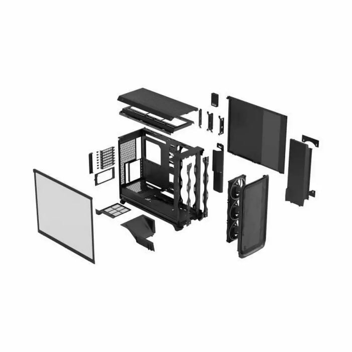 ATX Semi-tower Box Fractal Design FD-C-MES3X-03 Black - Системни Единици<<<Компютър Мрежи и компоненти<<<Компютри|