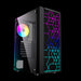 ATX Semi-tower Box GEMBIRD Fornax 2500 ARGB Black Multicolour - Computer casesOBU-OBU<<<CasesOBU<<<ActionPL&&&Компютър