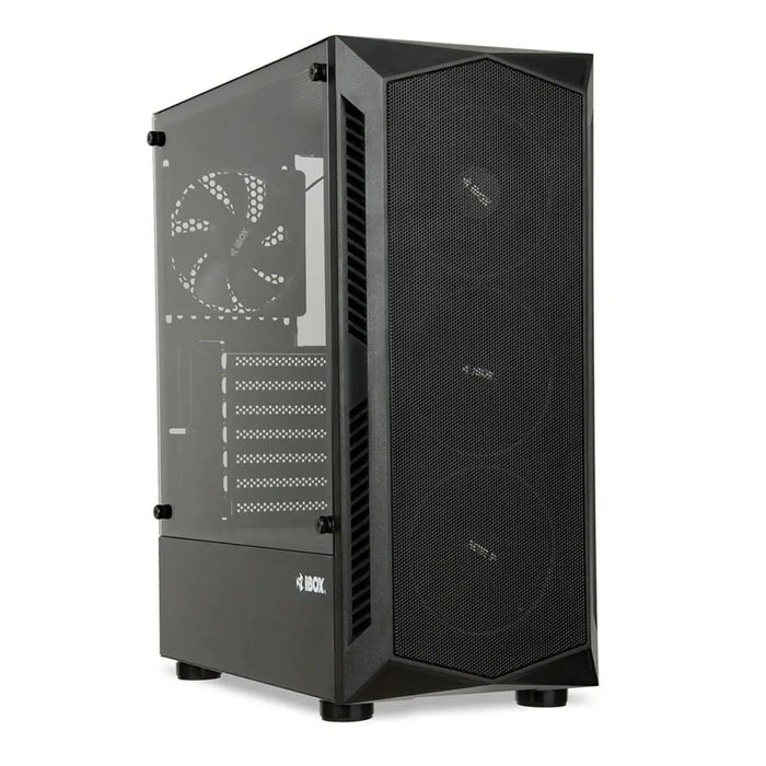 ATX Semi-tower Box Ibox OLU27 Black - Системни Единици<<<Компютър Мрежи и компоненти<<<Компютри|