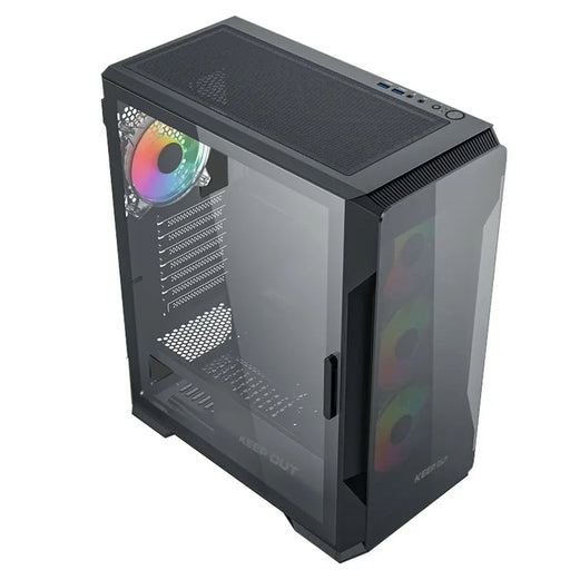 ATX Semi-tower Box KEEP OUT XC-901 PRO Black - Компютър Мрежи и компоненти<<<Компютри| Електроника<<<BigBuy&&&Системни
