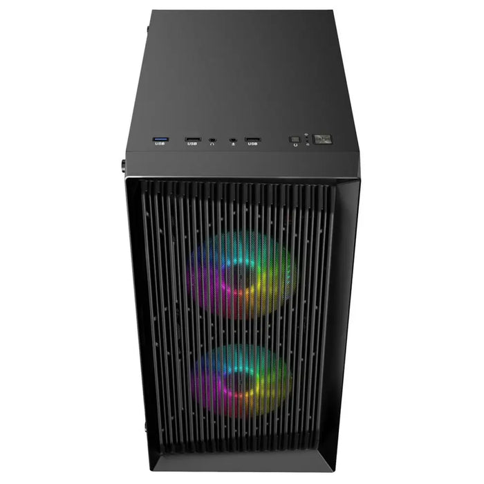 ATX Semi-tower Box Logic ATOS ARGB Black - Системни Единици<<<Компютър Мрежи и компоненти<<<Компютри|