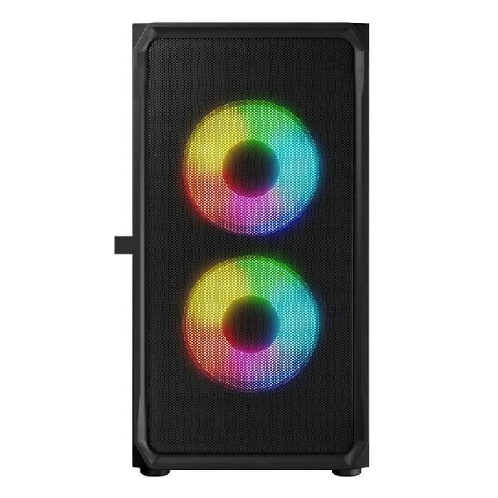 ATX Semi-tower Box Logic PORTOS ARGB Black - Системни Единици<<<Компютър Мрежи и компоненти<<<Компютри|