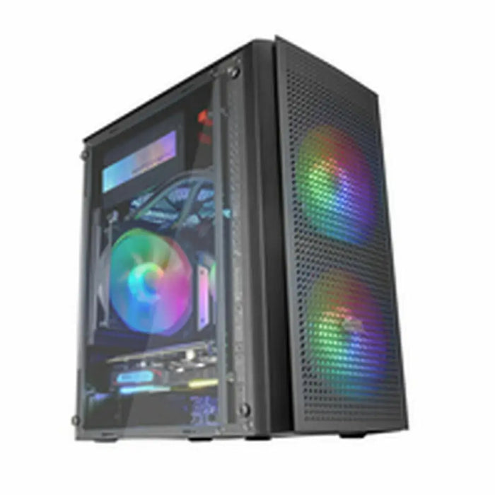 ATX Semi-tower Box Mars Gaming MC300 Black LED RGB RGB mATX - Компютър Мрежи и компоненти<<<Компютри|