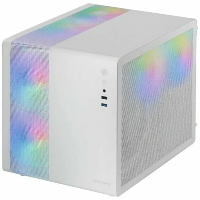ATX Semi-tower Box Mars Gaming MC400W White Black - Компютър Мрежи и компоненти<<<Компютри|