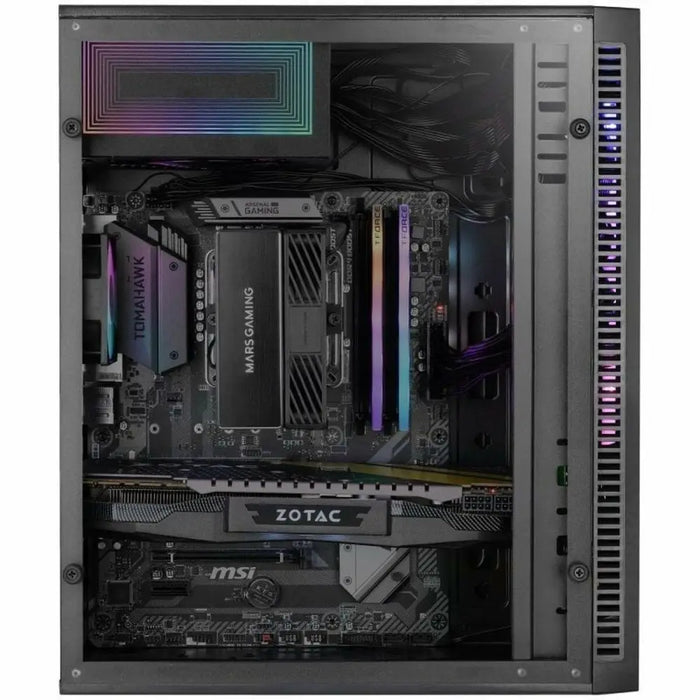 ATX Semi-tower Box Mars Gaming MCBLAZE Black - Системни Единици<<<Компютър Мрежи и компоненти<<<Компютри|