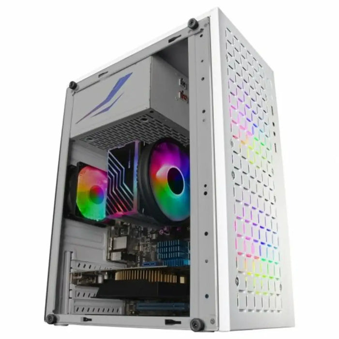 ATX Semi-tower Box Mars Gaming MCCOREW White Black - Компютър Мрежи и компоненти<<<Компютри|