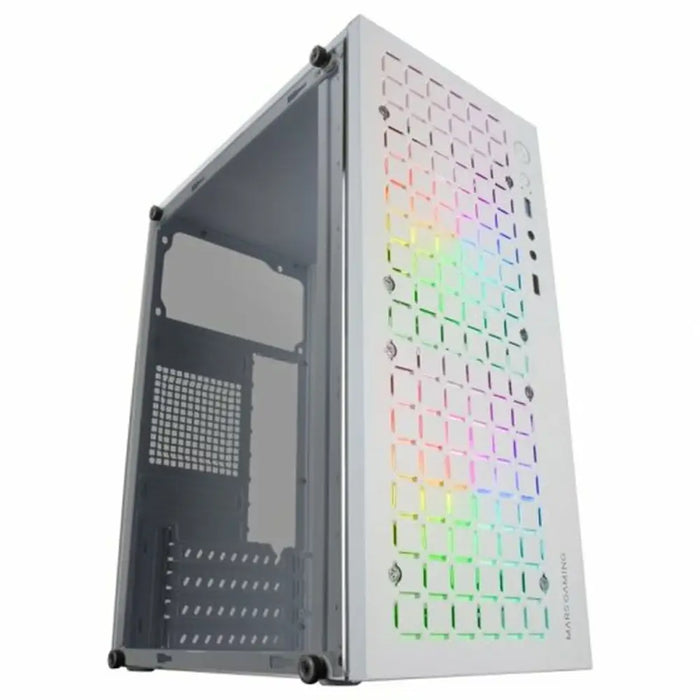 ATX Semi-tower Box Mars Gaming MCCOREW White Black - Компютър Мрежи и компоненти<<<Компютри|