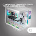 ATX Semi-tower Box Mars Gaming MCMIRAGEW White - Компютър Мрежи и компоненти<<<Компютри|