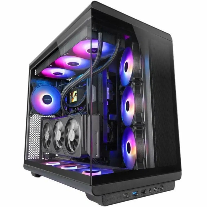 ATX Semi-tower Box Mars Gaming MCREV Black - Компютър Мрежи и компоненти<<<Компютри| Електроника<<<BigBuy&&&Системни