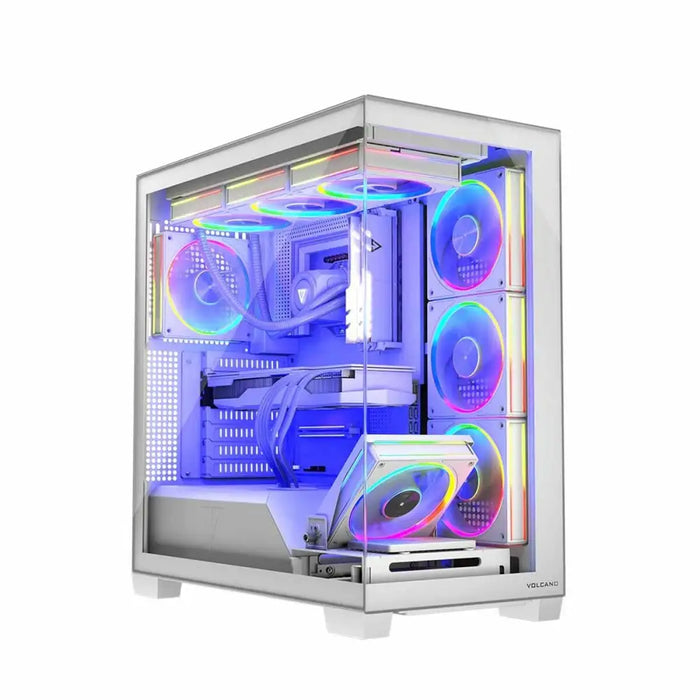 ATX Semi-tower Box Modecom AT-STELLAR-5F-ARGB-20 - Системни Единици<<<Компютър Мрежи и компоненти<<<Компютри|