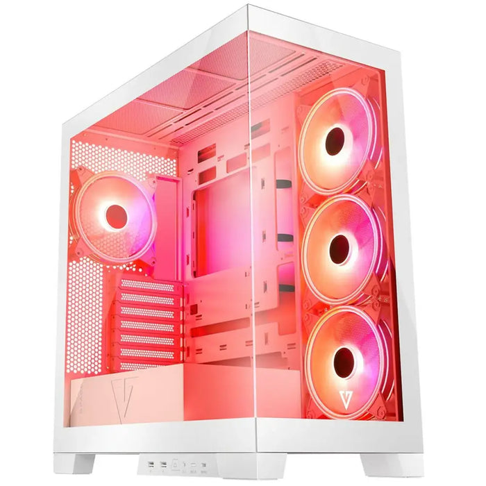 ATX Semi-tower Box Modecom Volcano SPACE APEX ARGB White - Системни Единици<<<Компютър Мрежи и компоненти<<<Компютри|