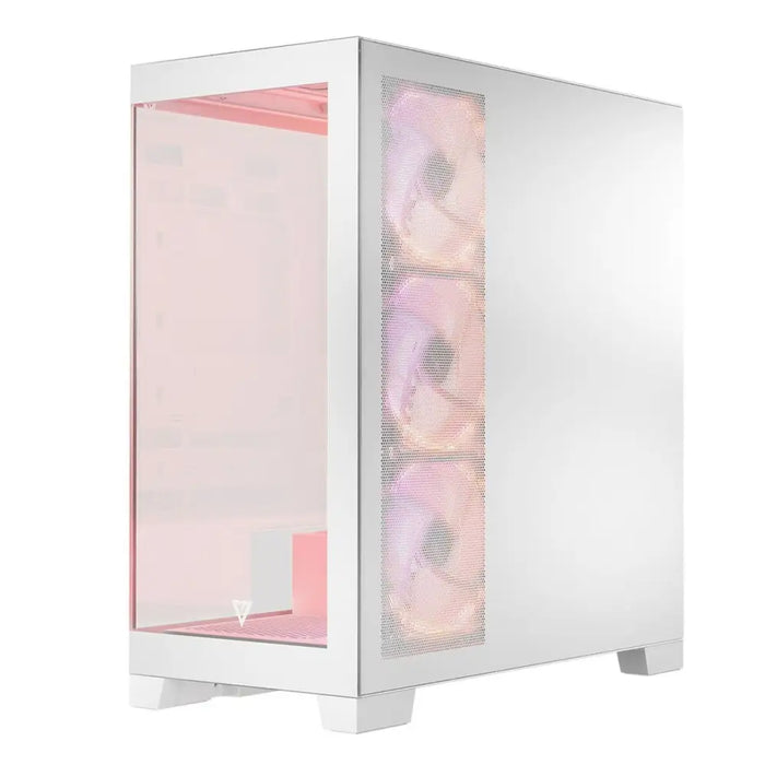 ATX Semi-tower Box Modecom Volcano SPACE APEX ARGB White - Системни Единици<<<Компютър Мрежи и компоненти<<<Компютри|