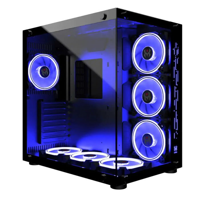 ATX Semi-tower Box MRED Crystal Sea - Компютър Мрежи и компоненти<<<Компютри| Електроника<<<BigBuy&&&Системни