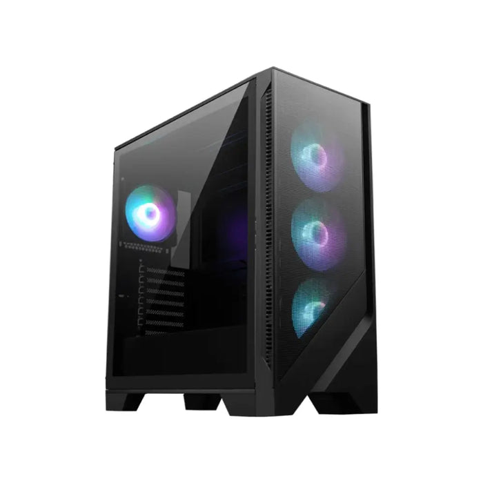 ATX Semi-tower Box MSI MAG FORGE 320R AIRFLOW Black Transparent - Компютър Мрежи и компоненти<<<Компютри|
