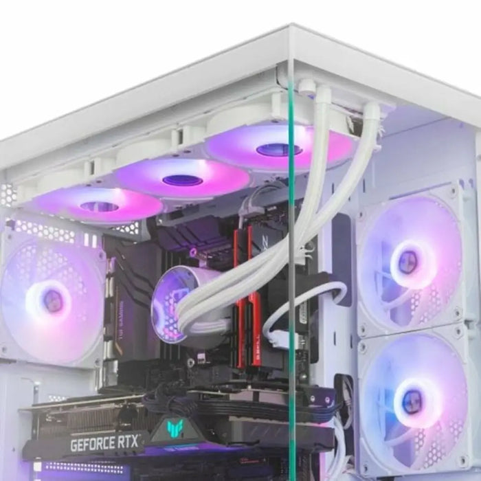 ATX Semi-tower Box Nox-Xtreme ASTRA NEO White - Компютър Мрежи и компоненти<<<Компютри| Електроника<<<BigBuy&&&Системни