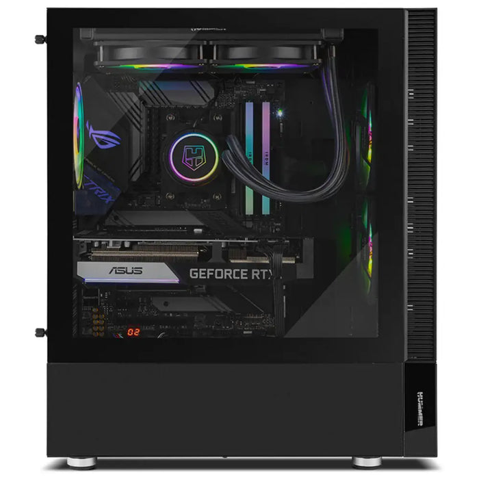 ATX Semi-tower Box Nox-Xtreme Hummer Nemesis Black - Компютър Мрежи и компоненти<<<Компютри|