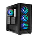 ATX Semi-tower Box Nox-Xtreme NXHUMMERPLASMA Black - Компютър Мрежи и компоненти<<<Компютри|