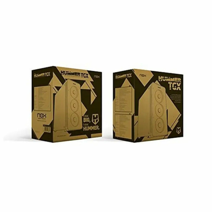 ATX Semi-tower Box Nox-Xtreme NXHUMMERTGX Black - Компютър Мрежи и компоненти<<<Компютри|