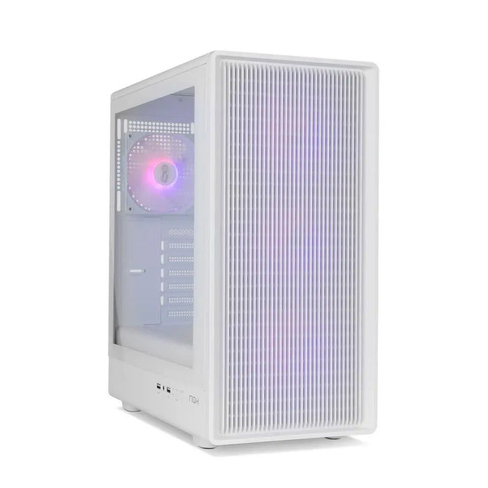 ATX Semi-tower Box Nox-Xtreme NXINFTYIOTAWH White - Компютър Мрежи и компоненти<<<Компютри|