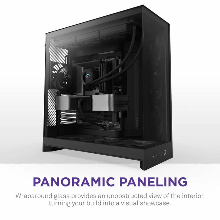 ATX Semi-tower Box NZXT CM-H92FB-01 Black - Компютър Мрежи и компоненти<<<Компютри| Електроника<<<BigBuy&&&Системни