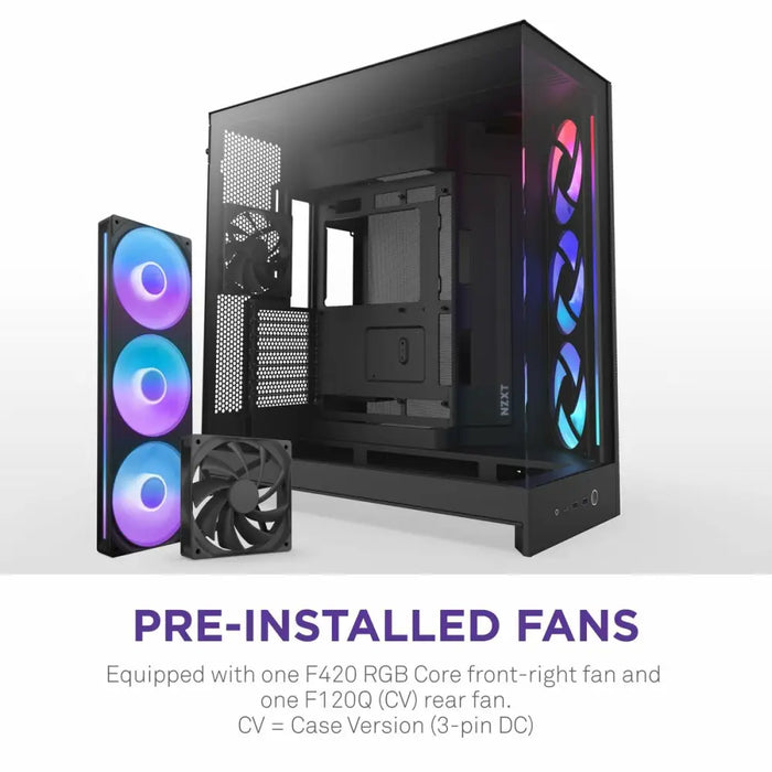 ATX Semi-tower Box NZXT CM-H92FB-R1 Black - Компютър Мрежи и компоненти<<<Компютри| Електроника<<<BigBuy&&&Системни