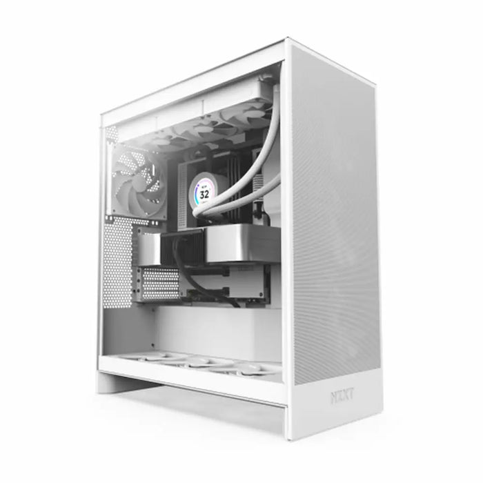 ATX Semi-tower Box NZXT H7 Flow Midi White - Системни Единици<<<Компютър Мрежи и компоненти<<<Компютри|